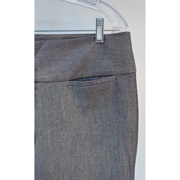 INC International Concepts Women Gray Wide Leg Dress Pants Size 8 Business Pants - Picture 3 of 16